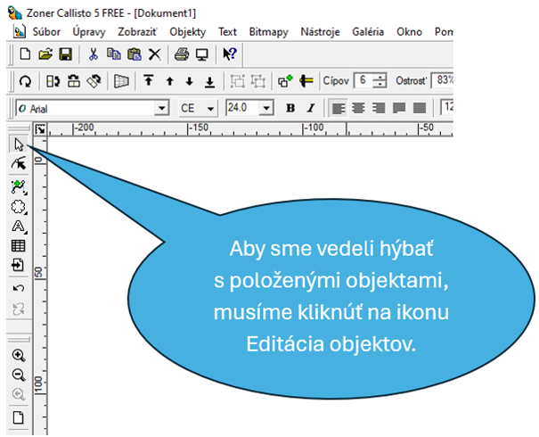 Zoner Callisto 5 - Objekty