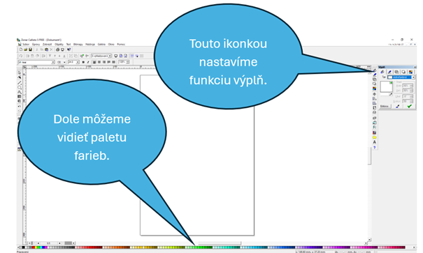Zoner Callisto 5 - Farba a výplň