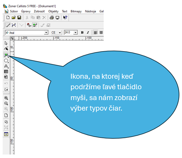 Zoner Callisto 5 - Čiary